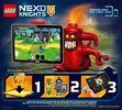 Notice / Instructions de Montage - LEGO - NEXO KNIGHTS - 70321 - La machine maudite du Général Magmar: Page 58