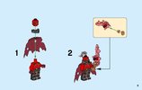 Notice / Instructions de Montage - LEGO - NEXO KNIGHTS - 70321 - La machine maudite du Général Magmar: Page 5