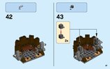 Notice / Instructions de Montage - LEGO - NEXO KNIGHTS - 70321 - La machine maudite du Général Magmar: Page 47