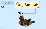 Notice / Instructions de Montage - LEGO - NEXO KNIGHTS - 70321 - La machine maudite du Général Magmar: Page 54