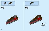 Notice / Instructions de Montage - LEGO - NEXO KNIGHTS - 70321 - La machine maudite du Général Magmar: Page 70