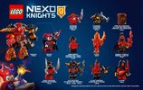 Notice / Instructions de Montage - LEGO - NEXO KNIGHTS - 70321 - La machine maudite du Général Magmar: Page 78