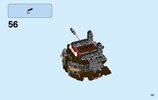 Notice / Instructions de Montage - LEGO - NEXO KNIGHTS - 70321 - La machine maudite du Général Magmar: Page 61