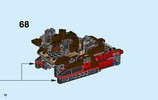 Notice / Instructions de Montage - LEGO - NEXO KNIGHTS - 70321 - La machine maudite du Général Magmar: Page 72