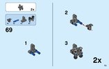 Notice / Instructions de Montage - LEGO - NEXO KNIGHTS - 70321 - La machine maudite du Général Magmar: Page 73