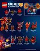 Notice / Instructions de Montage - LEGO - NEXO KNIGHTS - 70323 - Le repaire volcanique de Jestro: Page 190