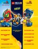 Notice / Instructions de Montage - LEGO - NEXO KNIGHTS - 70323 - Le repaire volcanique de Jestro: Page 192