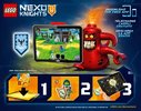 Notice / Instructions de Montage - LEGO - NEXO KNIGHTS - 70325 - Infernox capture la Reine: Page 57