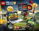 Notice / Instructions de Montage - LEGO - NEXO KNIGHTS - 70325 - Infernox capture la Reine: Page 66