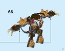 Notice / Instructions de Montage - LEGO - NEXO KNIGHTS - 70325 - Infernox capture la Reine: Page 47