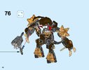 Notice / Instructions de Montage - LEGO - NEXO KNIGHTS - 70325 - Infernox capture la Reine: Page 52