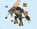 Notice / Instructions de Montage - LEGO - NEXO KNIGHTS - 70325 - Infernox capture la Reine: Page 54