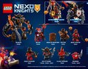 Notice / Instructions de Montage - LEGO - NEXO KNIGHTS - 70325 - Infernox capture la Reine: Page 62