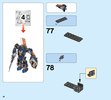 Notice / Instructions de Montage - LEGO - NEXO KNIGHTS - 70326 - Le robot du chevalier noir: Page 16