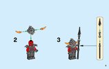 Notice / Instructions de Montage - LEGO - NEXO KNIGHTS - 70326 - Le robot du chevalier noir: Page 5