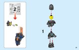 Notice / Instructions de Montage - LEGO - NEXO KNIGHTS - 70326 - Le robot du chevalier noir: Page 31