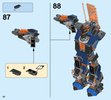 Notice / Instructions de Montage - LEGO - NEXO KNIGHTS - 70326 - Le robot du chevalier noir: Page 20