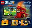 Notice / Instructions de Montage - LEGO - NEXO KNIGHTS - 70326 - Le robot du chevalier noir: Page 52