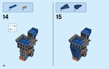 Notice / Instructions de Montage - LEGO - NEXO KNIGHTS - 70326 - Le robot du chevalier noir: Page 40