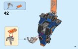 Notice / Instructions de Montage - LEGO - NEXO KNIGHTS - 70326 - Le robot du chevalier noir: Page 59