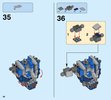 Notice / Instructions de Montage - LEGO - NEXO KNIGHTS - 70327 - Walmart – Le robot du roi: Page 36