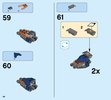 Notice / Instructions de Montage - LEGO - NEXO KNIGHTS - 70327 - Walmart – Le robot du roi: Page 46