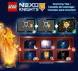 Notice / Instructions de Montage - LEGO - NEXO KNIGHTS - 70327 - Walmart – Le robot du roi: Page 74