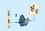 Notice / Instructions de Montage - LEGO - NEXO KNIGHTS - 70330 - Clay l'Ultime chevalier: Page 3