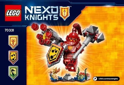 Notice / Instructions de Montage - LEGO - NEXO KNIGHTS - 70331 - Macy l'Ultime chevalier: Page 1