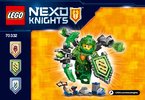 Notice / Instructions de Montage - LEGO - NEXO KNIGHTS - 70332 - Aaron l'Ultime chevalier: Page 1