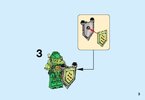 Notice / Instructions de Montage - LEGO - NEXO KNIGHTS - 70332 - Aaron l'Ultime chevalier: Page 3