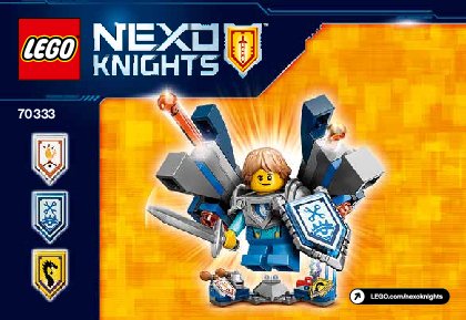 Notice / Instructions de Montage - LEGO - NEXO KNIGHTS - 70333 - Robin l'Ultime chevalier: Page 1