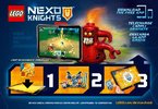 Notice / Instructions de Montage - LEGO - NEXO KNIGHTS - 70333 - Robin l'Ultime chevalier: Page 30