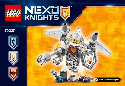 Notice / Instructions de Montage - LEGO - NEXO KNIGHTS - 70337 - Lance l'ultime chevalier: Page 1