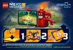 Notice / Instructions de Montage - LEGO - NEXO KNIGHTS - 70338 - L'ultime Général Magmar: Page 24