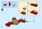 Notice / Instructions de Montage - LEGO - NEXO KNIGHTS - 70338 - L'ultime Général Magmar: Page 14