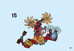 Notice / Instructions de Montage - LEGO - NEXO KNIGHTS - 70338 - L'ultime Général Magmar: Page 21