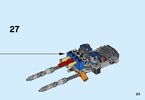 Notice / Instructions de Montage - LEGO - NEXO KNIGHTS - 70347 - L'artillerie de la garde du roi: Page 23