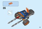 Notice / Instructions de Montage - LEGO - NEXO KNIGHTS - 70347 - L'artillerie de la garde du roi: Page 33