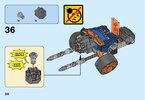 Notice / Instructions de Montage - LEGO - NEXO KNIGHTS - 70347 - L'artillerie de la garde du roi: Page 34