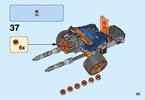 Notice / Instructions de Montage - LEGO - NEXO KNIGHTS - 70347 - L'artillerie de la garde du roi: Page 35