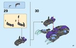 Notice / Instructions de Montage - LEGO - NEXO KNIGHTS - 70349 - Le char de combat de Ruina: Page 27