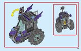 Notice / Instructions de Montage - LEGO - NEXO KNIGHTS - 70349 - Le char de combat de Ruina: Page 61