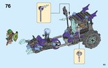 Notice / Instructions de Montage - LEGO - NEXO KNIGHTS - 70349 - Le char de combat de Ruina: Page 63