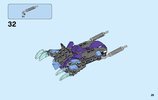 Notice / Instructions de Montage - LEGO - NEXO KNIGHTS - 70349 - Le char de combat de Ruina: Page 29