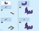 Notice / Instructions de Montage - LEGO - NEXO KNIGHTS - 70350 - Les Trois Frères: Page 36