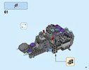 Notice / Instructions de Montage - LEGO - NEXO KNIGHTS - 70350 - Les Trois Frères: Page 61