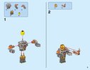 Notice / Instructions de Montage - LEGO - NEXO KNIGHTS - 70350 - Les Trois Frères: Page 5