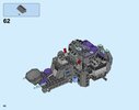 Notice / Instructions de Montage - LEGO - NEXO KNIGHTS - 70350 - Les Trois Frères: Page 62