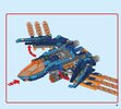 Notice / Instructions de Montage - LEGO - NEXO KNIGHTS - 70351 - Le faucon de combat de Clay: Page 47